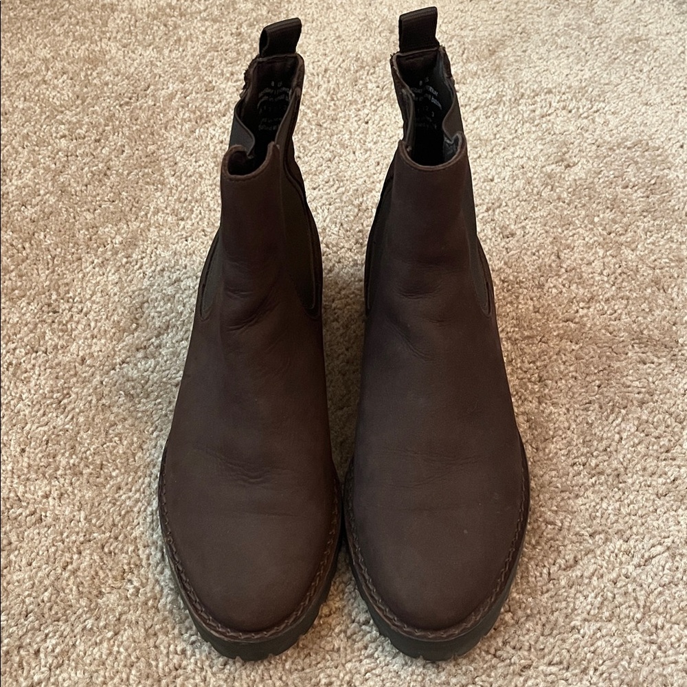 Thursday Boot Company Leather Chelsea Booties - Picture 2 of 8